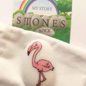 Flamingo, Friendship, Good Luck, Keepsake, Stone, Gift, Present, Momento, Best Friend, Lucky Charm, Wedding, Angel, Thinking of You, Love image 9