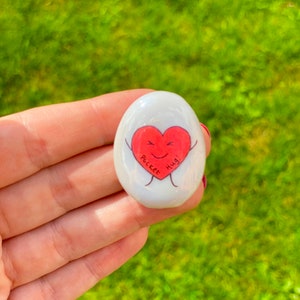 Pocket Hug, Heart, Personalised, Friendship, Good Luck, Keepsake, Stone, Gift, Present, Valentine, Best Friend, Lucky Charm, Love You