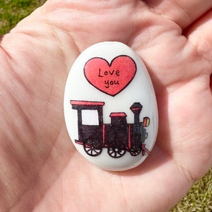 Train, Steam Train, Engine, Personalised, Friendship, Good Luck, Keepsake, thinking, Gift, Present, Polar Express, Marriage, Love You