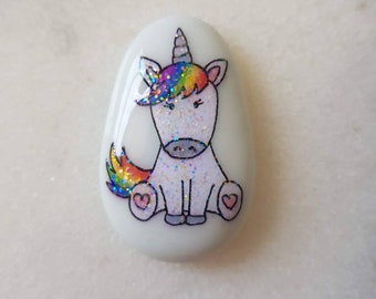 Unicorn, Friendship, Good Luck, Keepsake, Stone, Gift, Present, Momento, Best Friend, Lucky Charm, Rainbow, Sparkly, Glitter, Magical