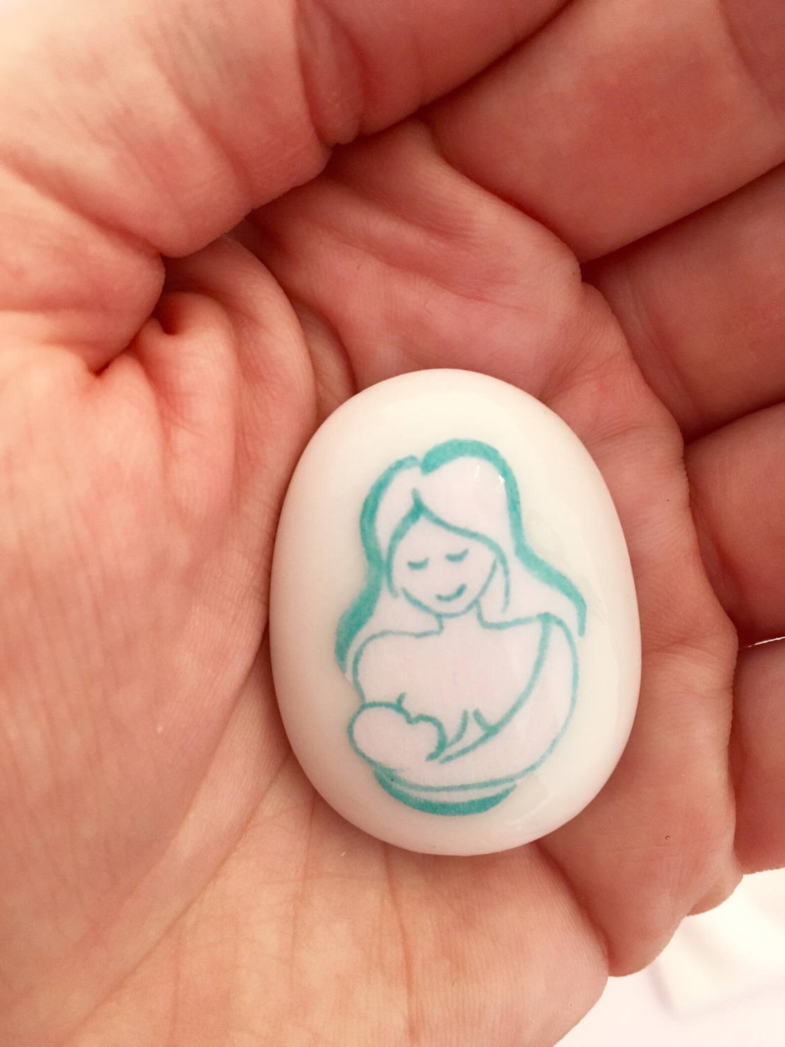 Breastfeeding Journey Mama Milk Breast Keepsake Stone Etsy UK