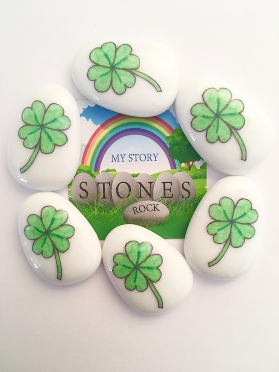 Good Luck Clover Keepsake Gift Present Four Leaf Clover Etsy UK