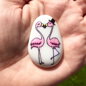 Flamingo, Friendship, Good Luck, Keepsake, Stone, Gift, Present, Momento, Best Friend, Lucky Charm, Wedding, Angel, Thinking of You, Love image 5