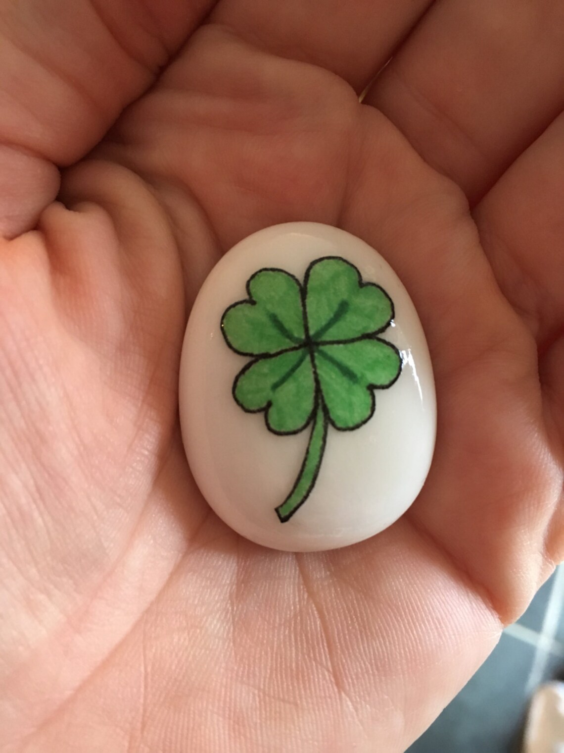 Good Luck Clover Keepsake Gift Present Four Leaf Clover | Etsy