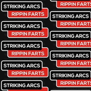 Striking Arcs Rippin Farts Welding Cap