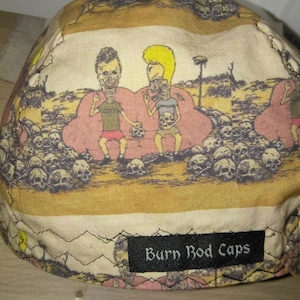 B & BH zombies pencil drawing welding cap