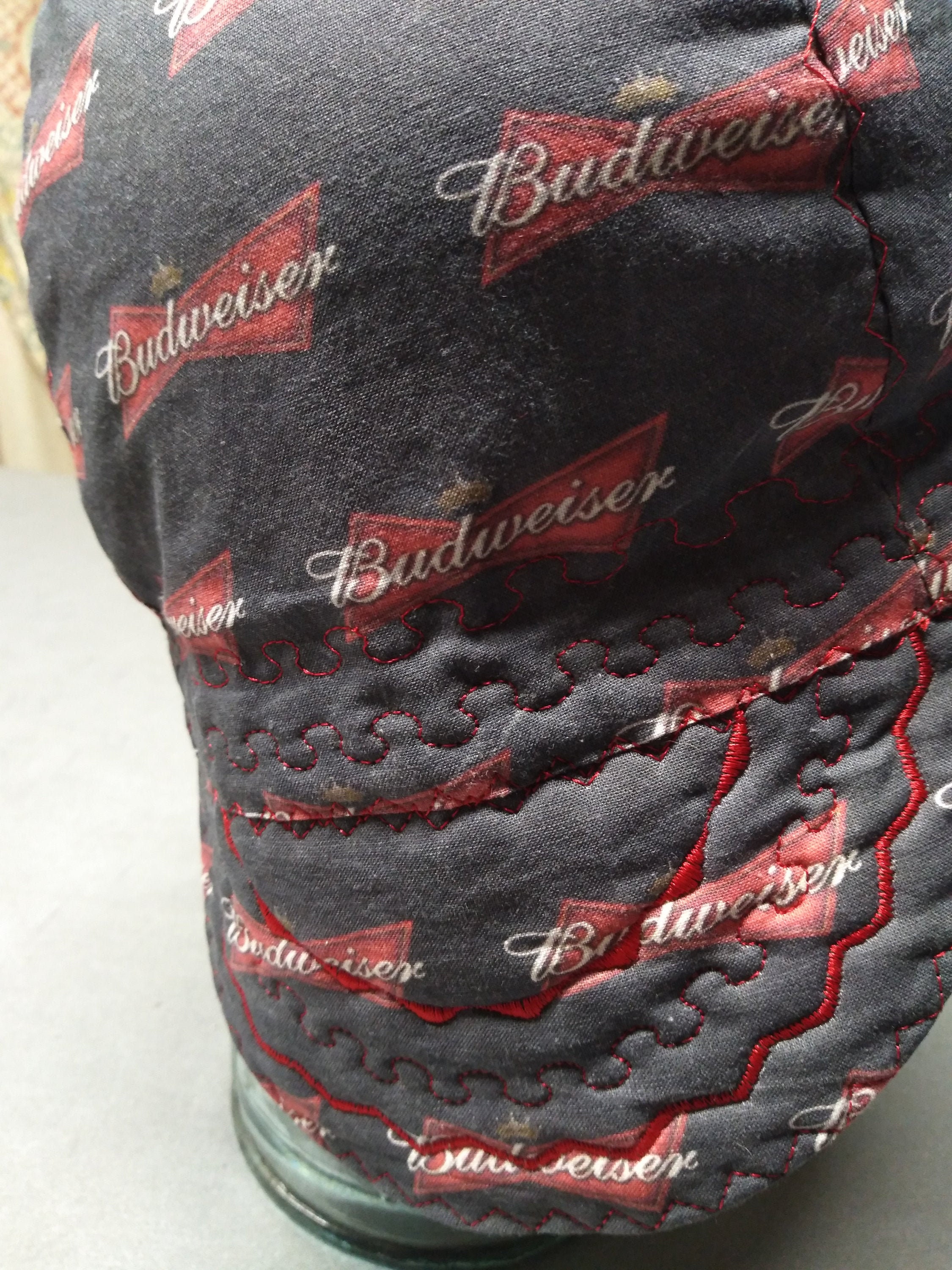 budweiser welding cap