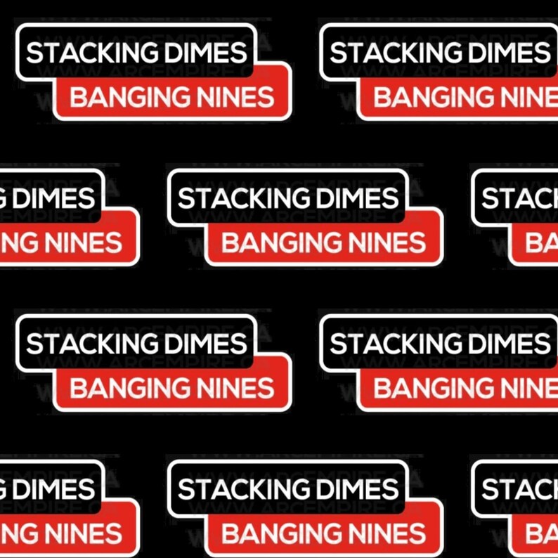 Stacking Dimes Banging Nines Welding Cap Etsy