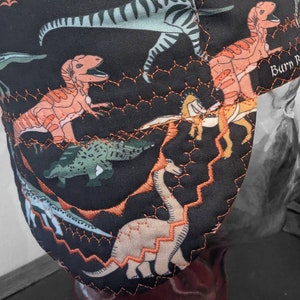 Colorful Dinosaurs welding cap