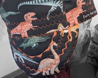 Colorful Dinosaurs welding cap
