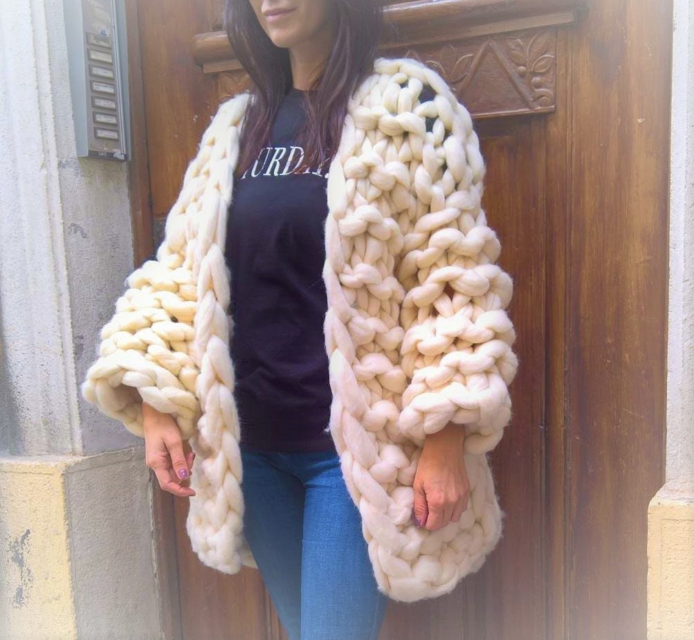 Wholesale artificial mink fur sweater women's loose and lazy style super  long temperament thick knit cardigan coat for women From m.