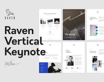 Raven Vertical Presentation - Keynote Template