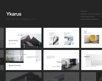 Presentación de Ykarus - Plantilla de Keynote Limpia