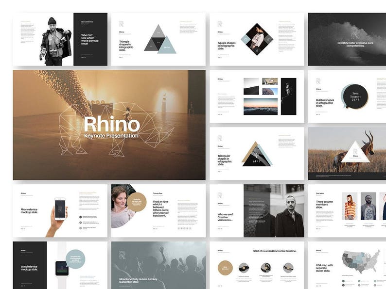 Eight Keynote Bundle Modern Presentation Templates image 9