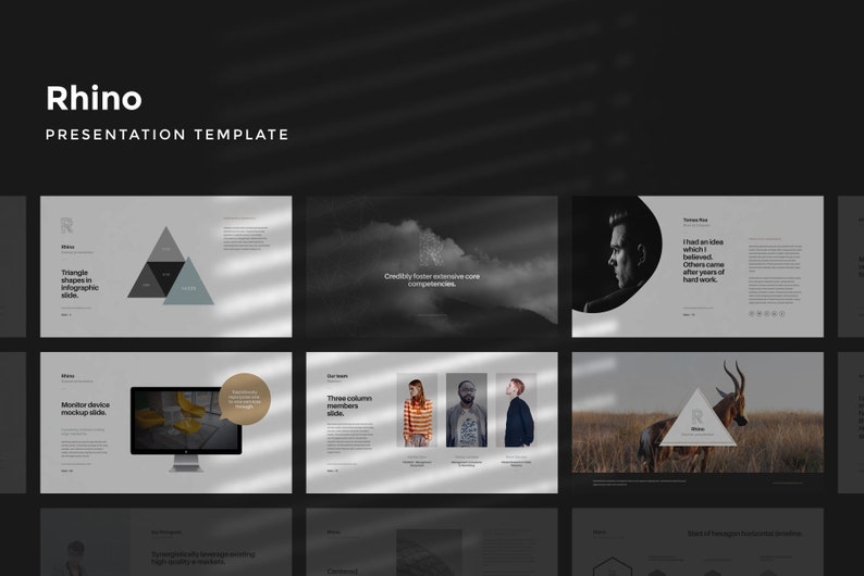 Eight Keynote Bundle Modern Presentation Templates image 5