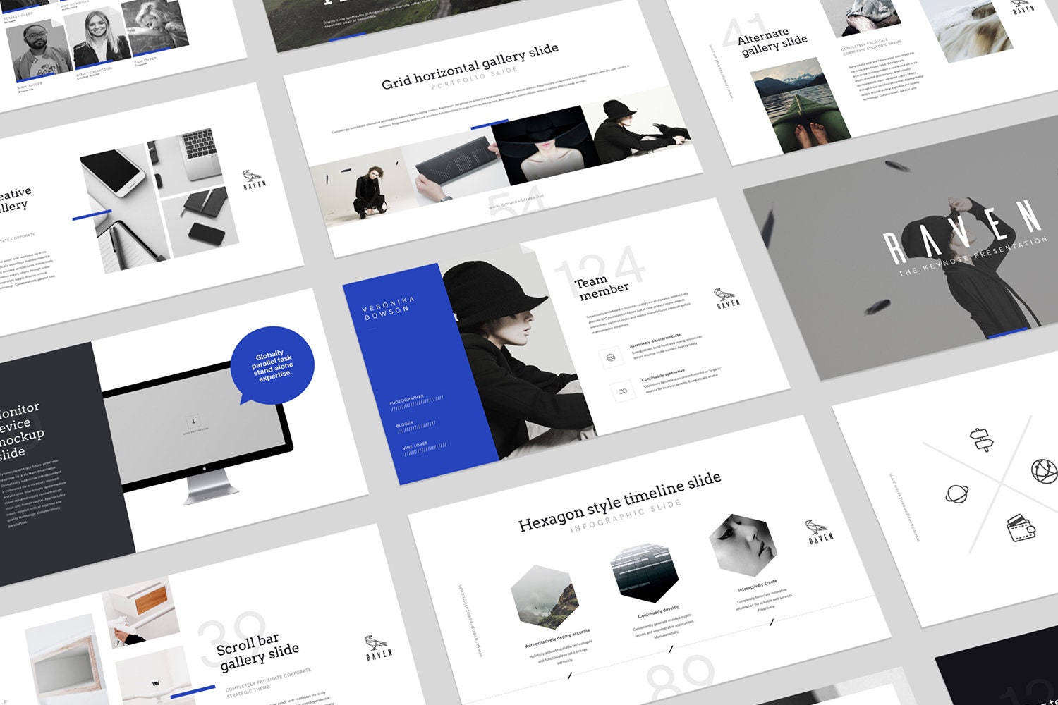Raven Presentation - Modern Keynote Template