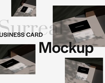 Business Card Mockup - Photoshop Scenic Template