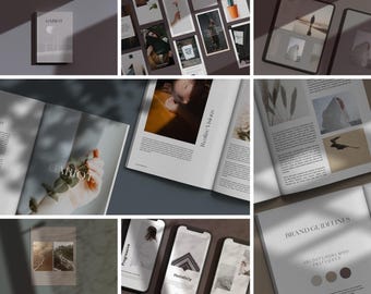 Paquete de maquetas de Photoshop para GARIOT: Plantillas profesionales de marca