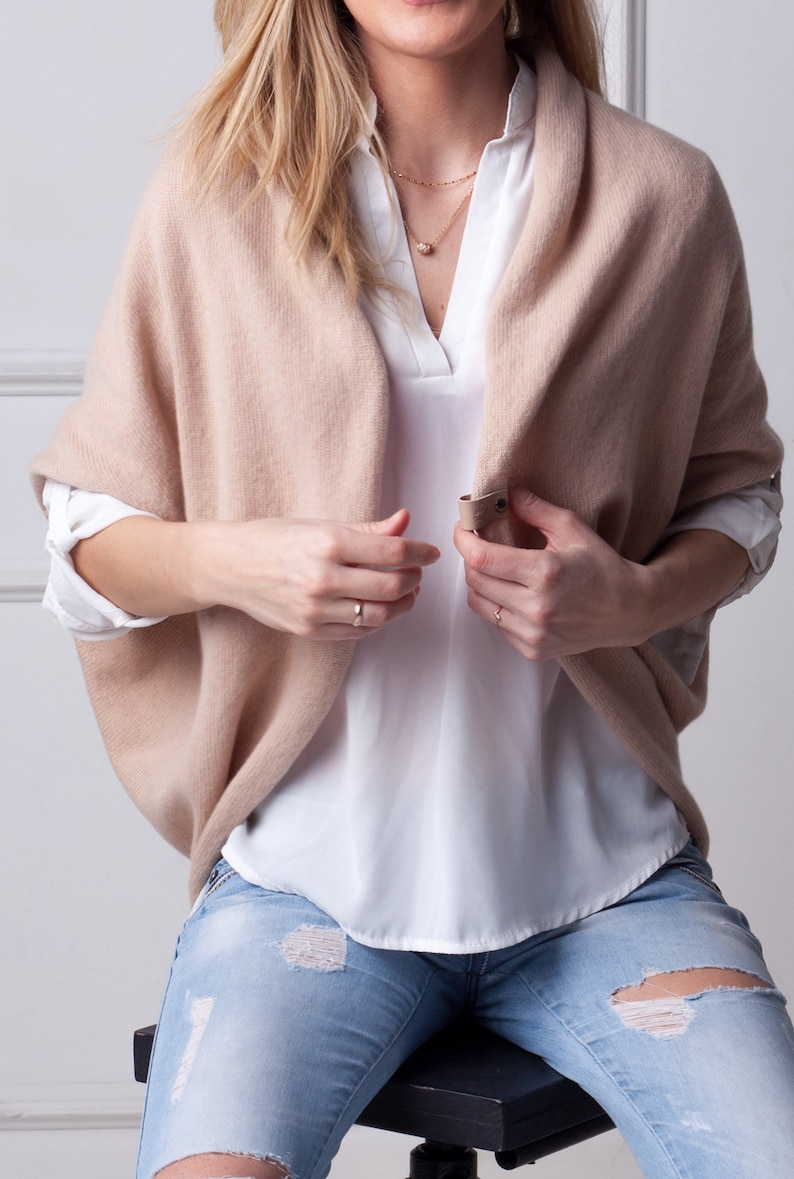 oversized open front cardigan
