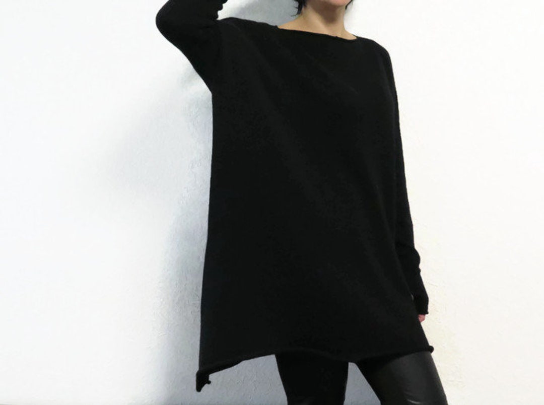 Cashmere tunic sweater hot sale women's