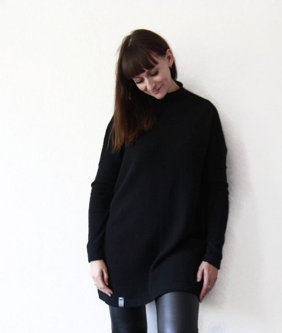 Cashmere Sweater Oversized Cashmere Tunic Sweater Plus Cashmere
