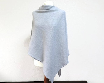 Cashmere Poncho, Pregnancy Clothes, Grey Cashmere Sweater, Spring clothes, stylish hoodie Maternity, Mom's day gift, Holiday gifts for her
