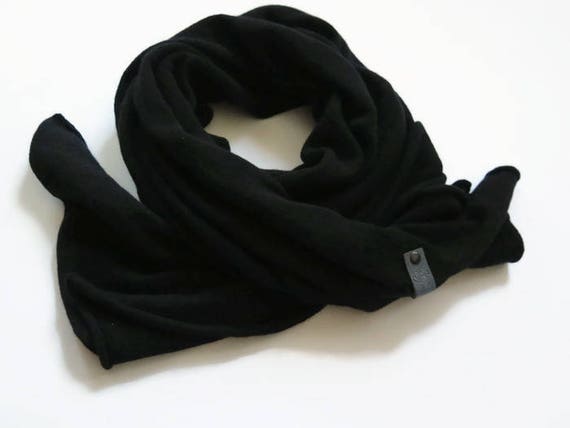 black cashmere wrap shawl