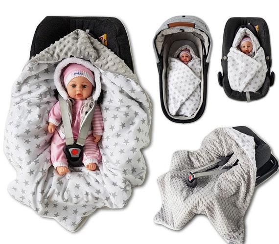 Winter Padded Impact Blanket With Filling For Infant Car Seat - Baby Winter Blanket For Car Seat Winter Padded Impact Blanket With Filling For Infant Car Seat - Baby Winter Blanket For Car Seat