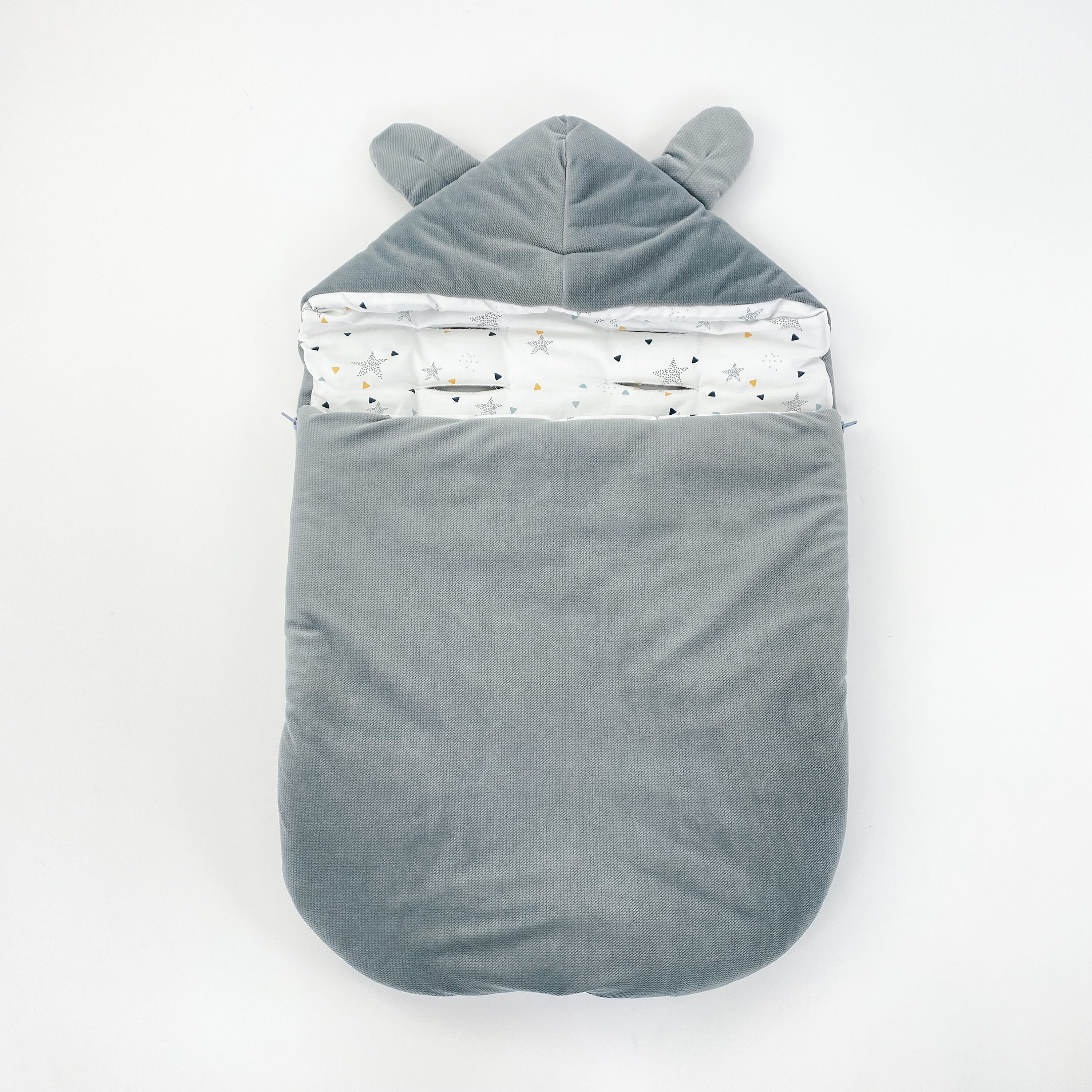 Tricot Bébé Sac de Couchage Enveloppe Couverture Pour Poussette Bébé  Footmuff Avec Polaire à l'intérieur, Sac Chaud Tricot Sac Câlin Pour Bébé  Nouveau-Né