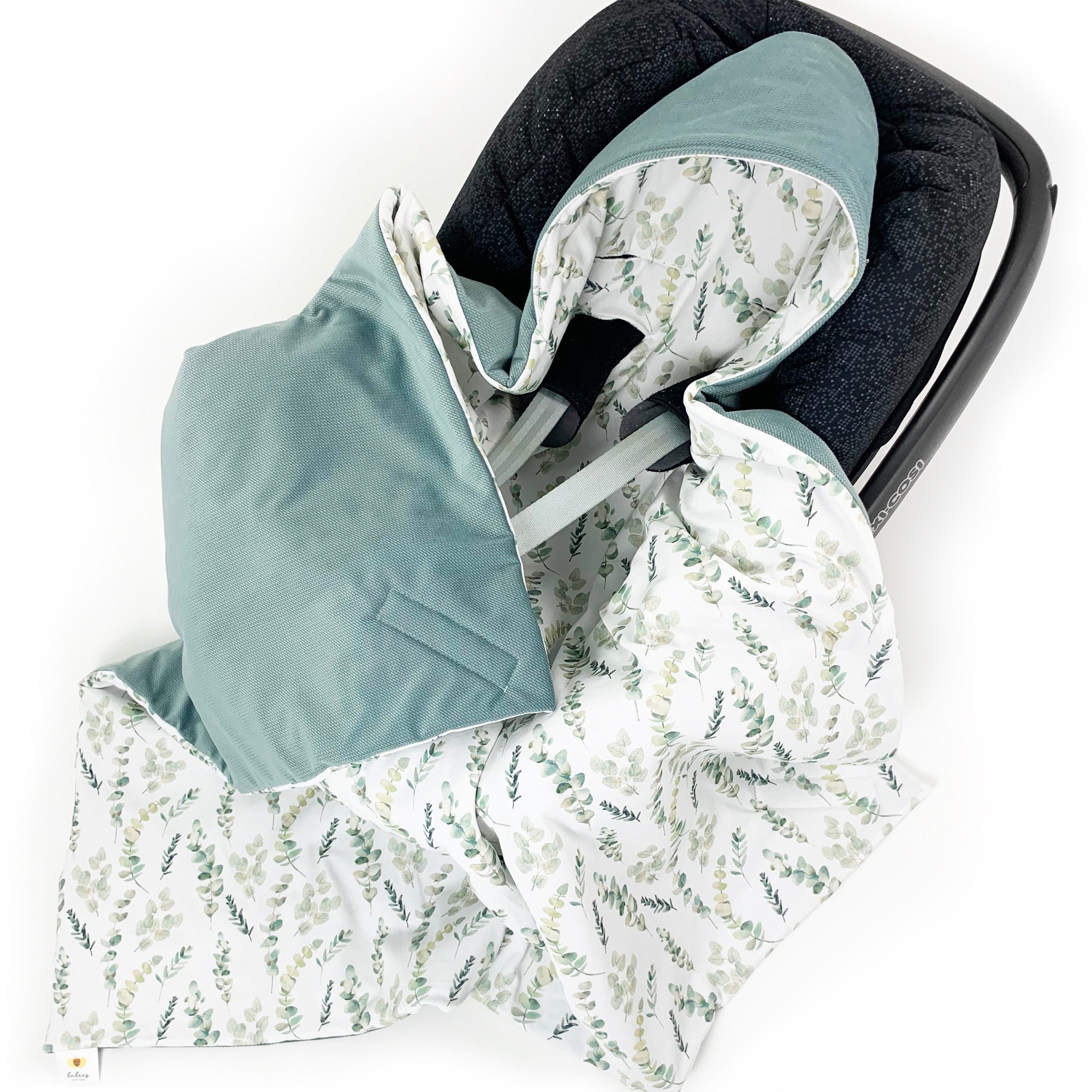 XXL WINTER impact blanket baby car seat with filling size XXL 0-12 mo…