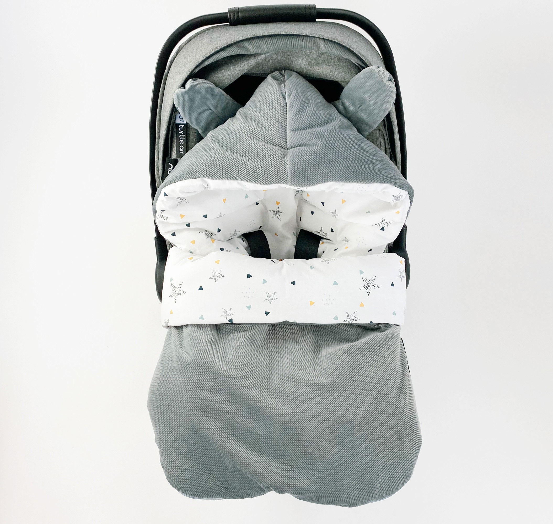 Bellochi Saco Capazo Bebe Universal Invierno - Acogedor Manta para  Cochecitos de Bebé Sillas de Paseo o Sillas de Coche (p.ej. Maxi-Cosi y  Römer) 