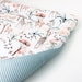 Changing mat 75 x 75 cm Changing mat for 80 cm Ikea chest of drawers SAVANNA 100% cotton two-sided 