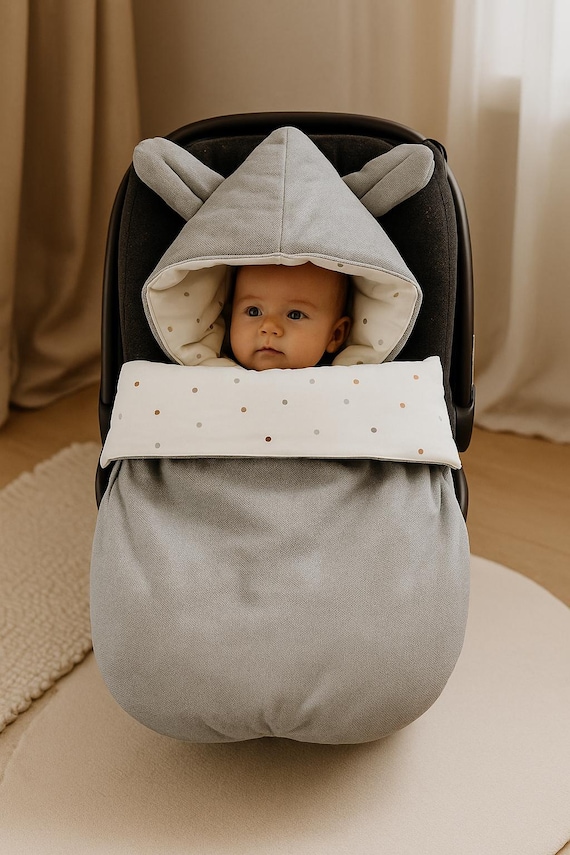 Winterfusack Fusack Babyschale Winter Herbst Babyfusack warm,  Einschlagdecke Baby Kinderwagen Buggy universal 3-Punkt 5-Punkt Gurt GRAU -  Etsy sterreich