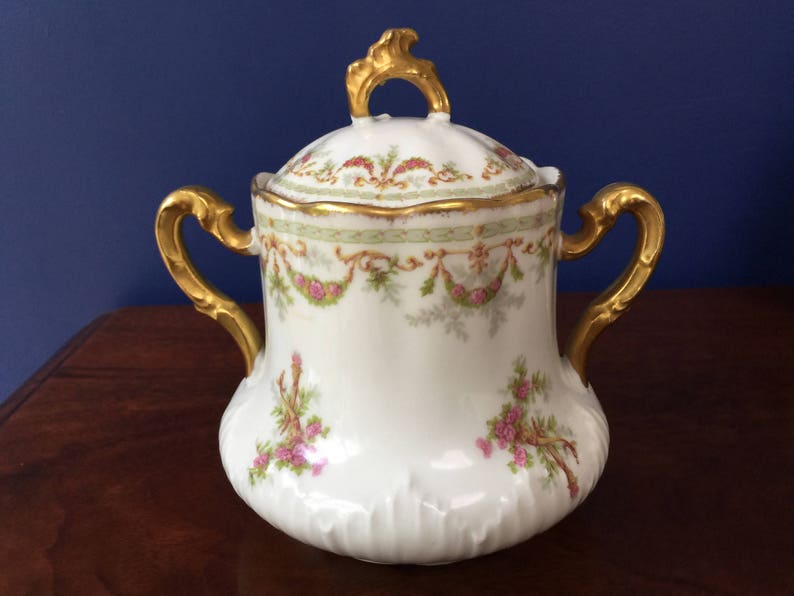 Antique LIMOGES 27 piece Tea/coffee set Etsy