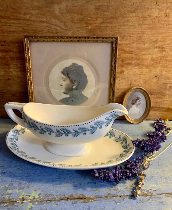 アンティーク　グレイビーボート　1910c アンティークグレイビーボート1910c