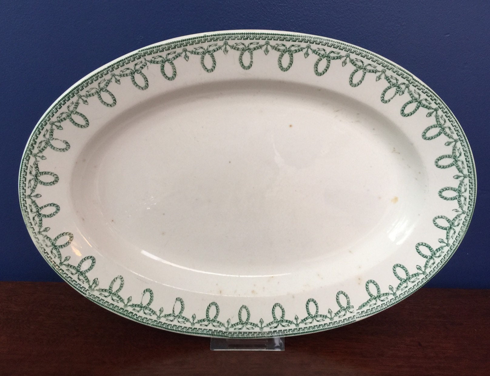 Assiette Ancienne Napoléon Bonaparte - Faïence Boch La Louvière - 18 Février 1814