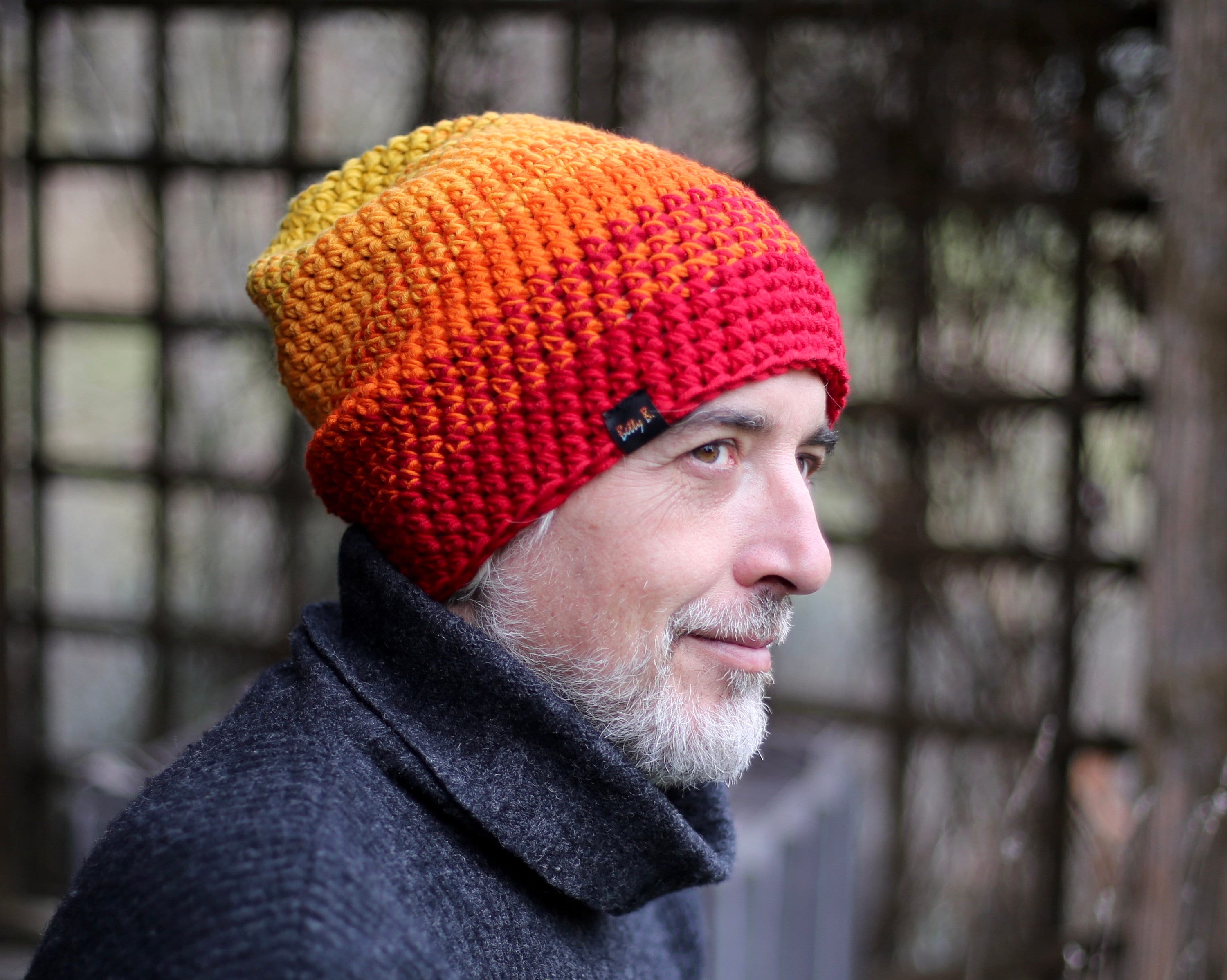 Supreme Supreme Gradient Crochet Beanie Brown | Grailed