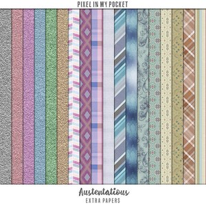 Austentatious Jane Austen Inspired Digital Scrap Bundle image 4