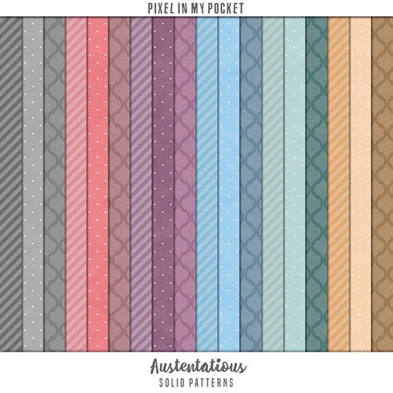 Austentatious Jane Austen Inspired Digital Scrap Bundle image 5