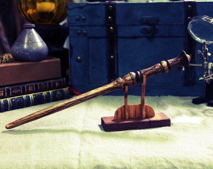 Pottermore Cosplay Wand, Oak and Phoenix Core, 12 Inches. Real Wood