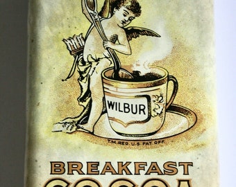 1940/50’sWilbur’s 1 poundTin Breakfast Cocoa