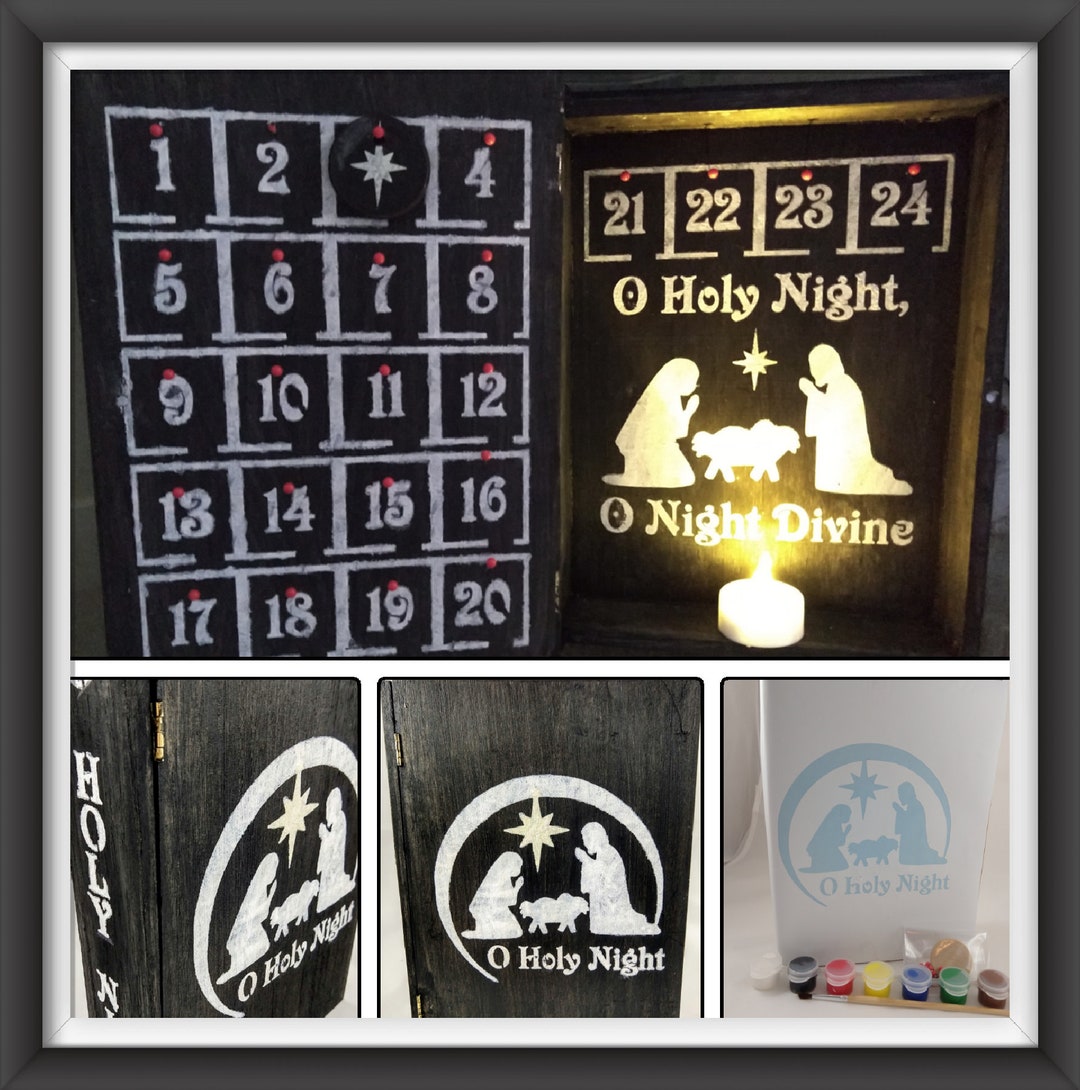 Christmas Craft Kit Advent Calendar Craft Diy Christmas Make Your Own