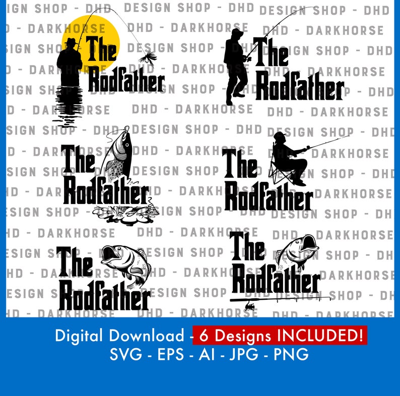 Download The Rodfather SVG The Godfather Fishing svg Fisherman svg ...