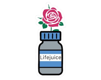 Diabetes Insulin Fläschchen Blumen Sticker; Lebenssaft-Wildblüte; Typ-1-Diabetes; Medizinischer Aufkleber; Diabetischer Fürsprecher; T1D Kriegerin; Schön