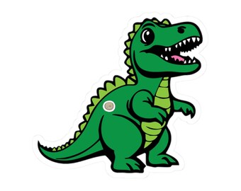 T1D Warrior-dinosaurussticker: continue glucosemeter (CGM)