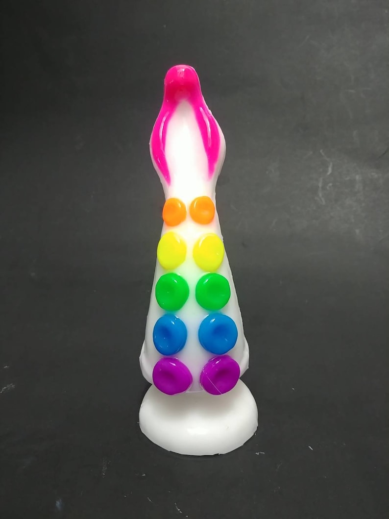 Mature Tentacle Dildo Rainbow Tentacle Dildo Hentai  Etsy