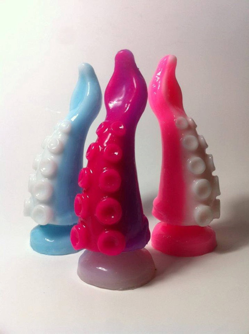 Mature Custom Tentacle Dildo Tentacle Dildo Two Colour  Etsy