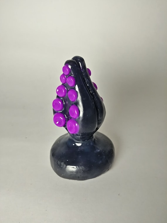 Tentacle Butt Plug, Black and Purple Tentacle, Silicone Sex Toy, Silicone Butt  Plug, Hentai, Ecchi, Fantasy Sex Toy