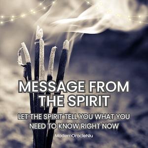 Message From The Spirit