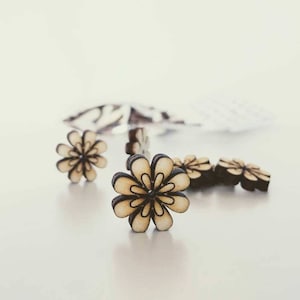 Fiore per decorazioni - 50 pz | Flower A | Tessere decorative, sagome e forme
